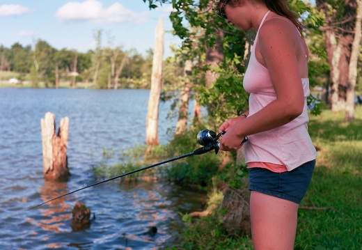 Fishing in Jackson Park, Spring 2010